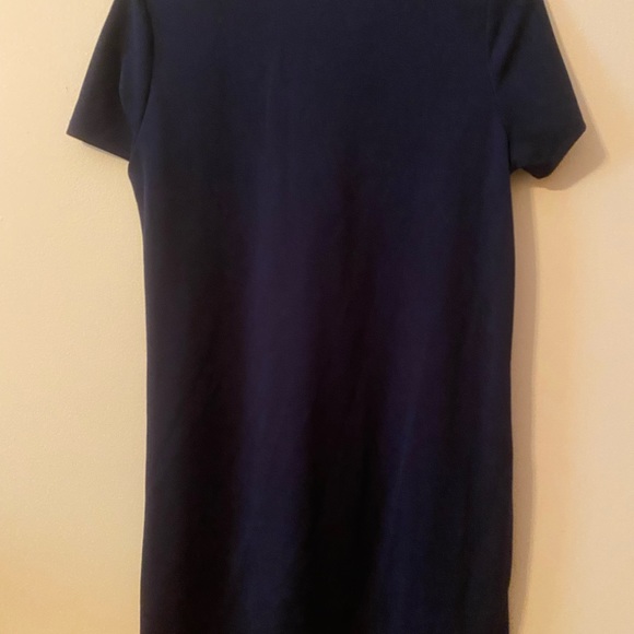 Womens Romeo + Juliet Couture Size Small Navy Blue Casual Dress Midi - Picture 2 of 3